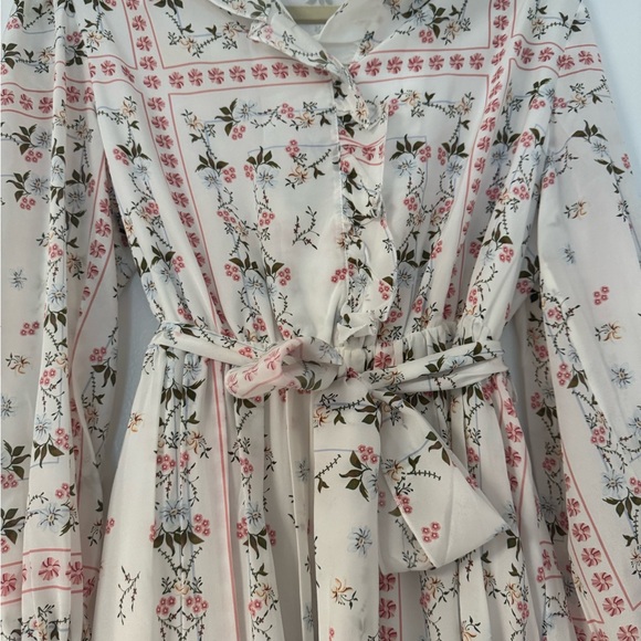 Chic Floral Long Sleeve Dress - Picture 3 of 5